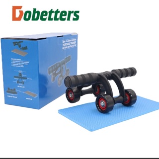 Con lăn tập bụng 4 bánh