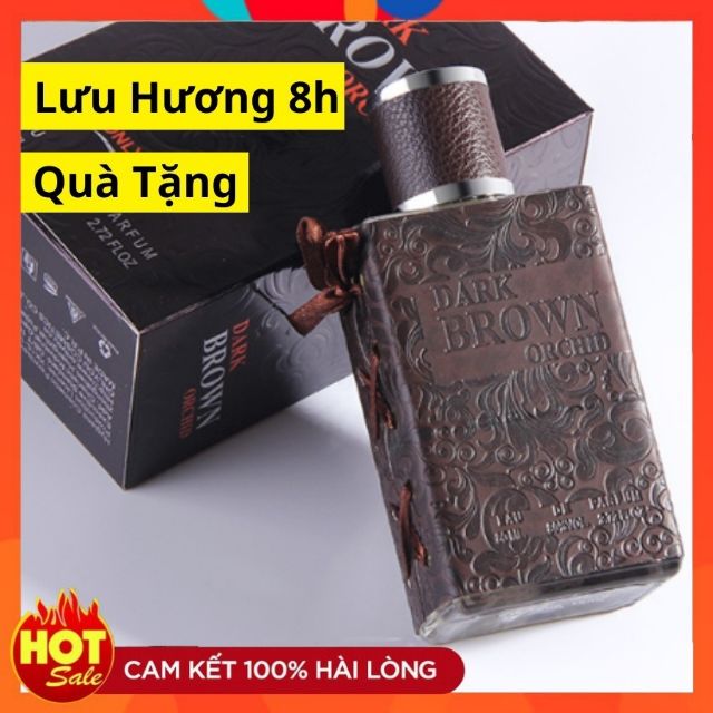                  [PHIÊN BẢN GIỚI HẠN] Nước Hoa Nam Cao Cấp Dark Brown 80ml Hương Thơm Quyến Rũ