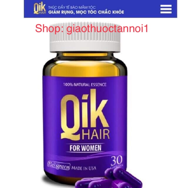 Qik hair for women  (hàng chính hãng USA)