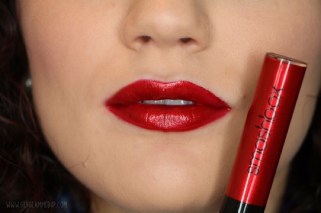 Son Smashbox Be Legendary Liquid Lip màu Crimson Chrome (đỏ ánh đồng)