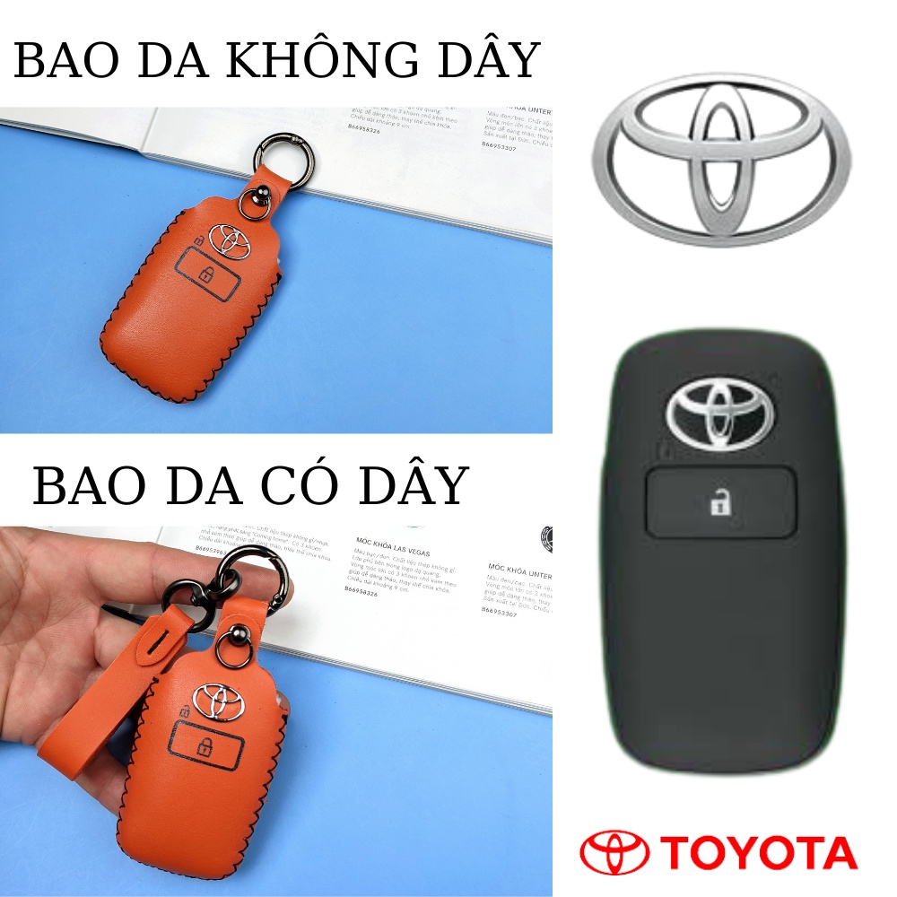 Bao da chìa khóa Raize ,Veloz , Avanza 2021 2022,Bọc chìa khóa Raize ,Veloz , Avanza (TRZ)