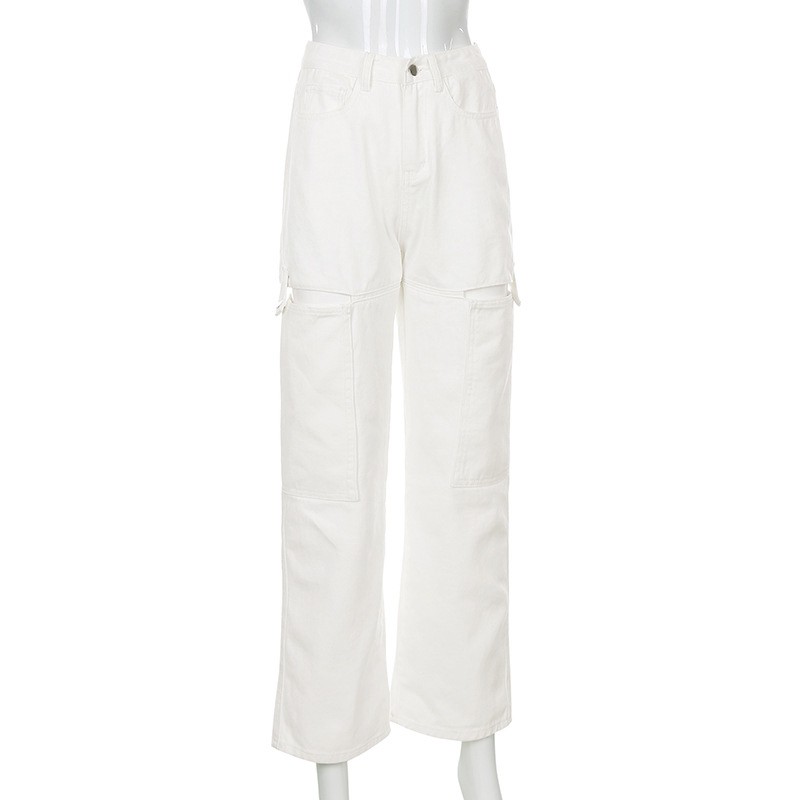 Quần Jeans Nữ Dài Lưng Cao Ống Đứng Thời Trang | BigBuy360 - bigbuy360.vn