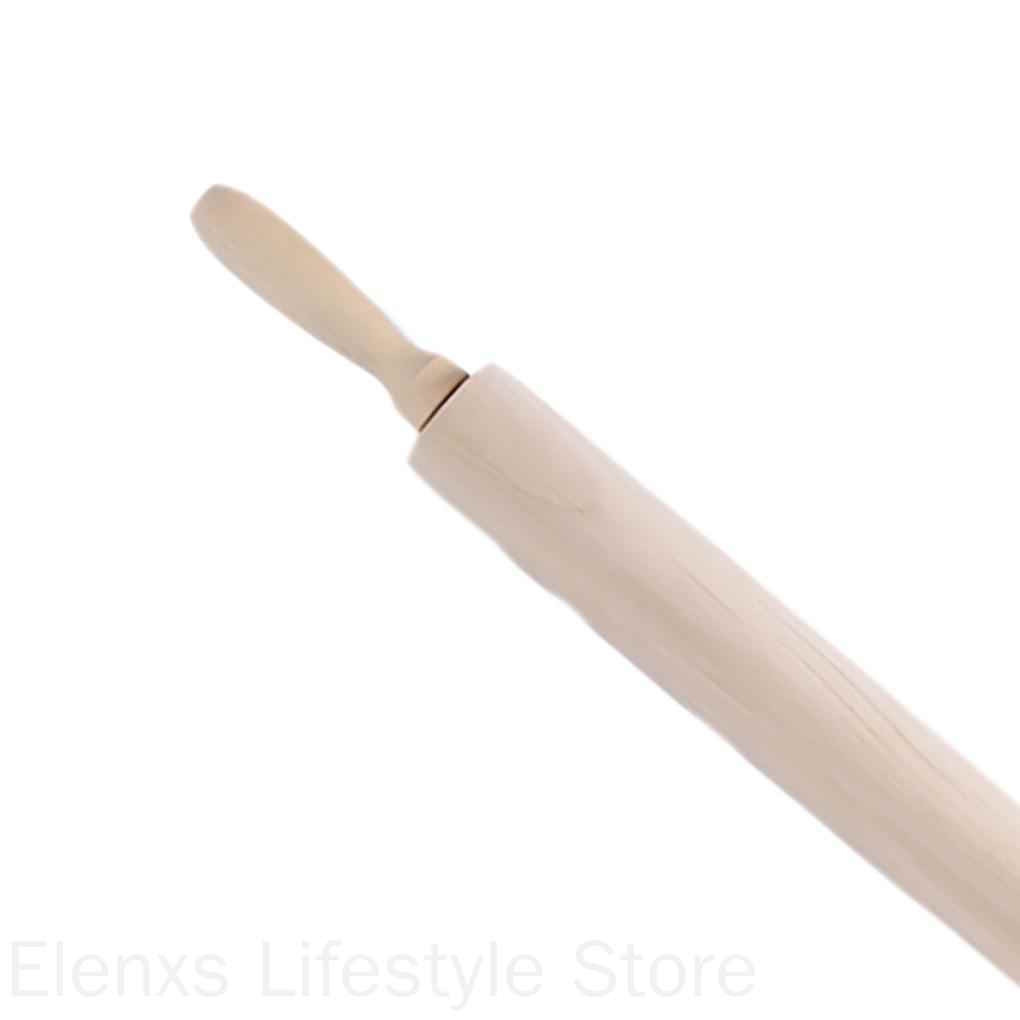 NONE Cây Lăn Bột Làm Bánh Bằng Gỗ