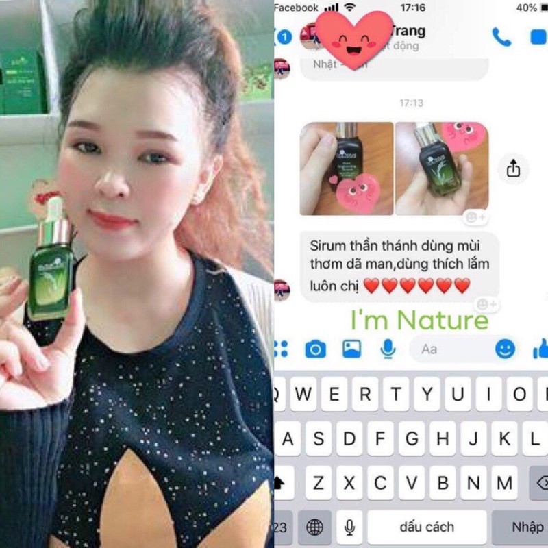 (TẶNG QUÀ) Serum Dầu Gạo & Collagen I’m Nature - Dưỡng Da Trắng Sáng Và Mờ Thâm 20ml | BigBuy360 - bigbuy360.vn