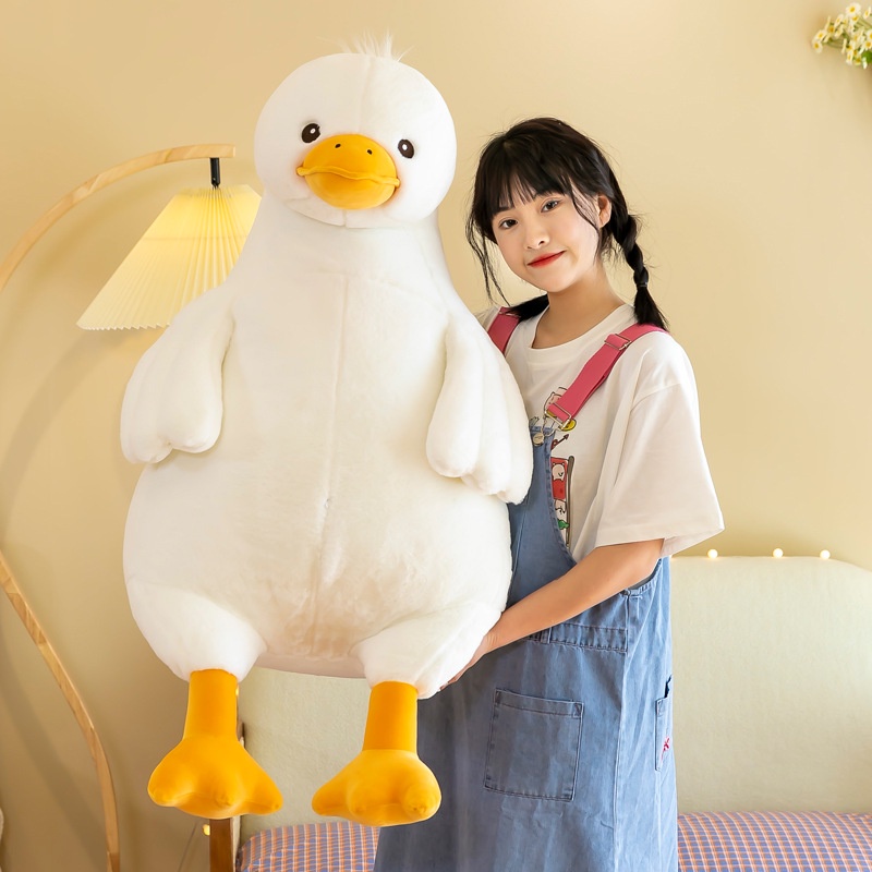Gối Ôm Hình Ngỗng Hoạt Hình Dễ Thương Xinh Xắn Cao Cấp