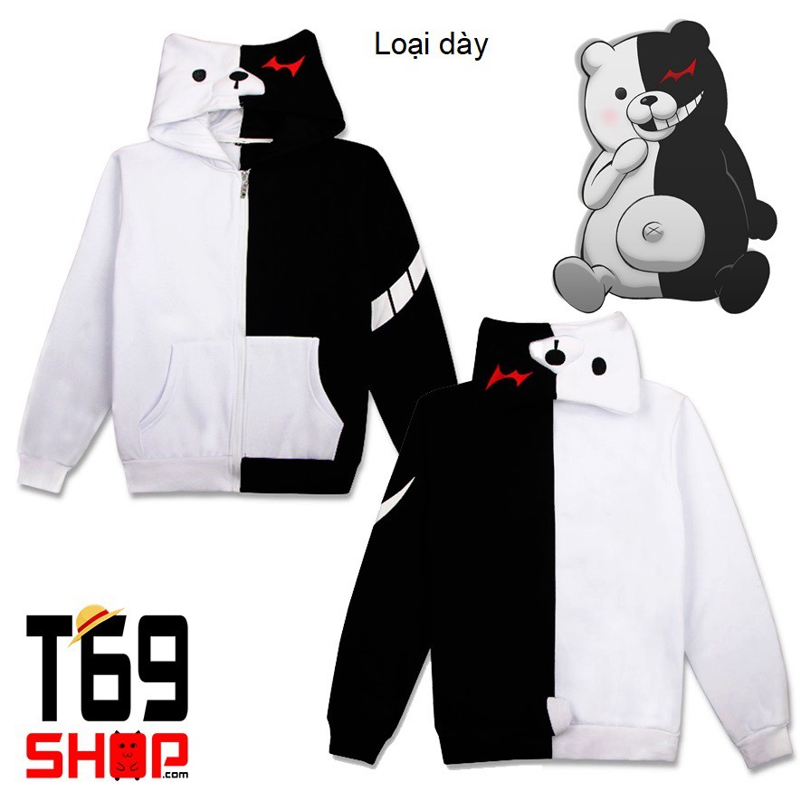 Áo khoác Monokuma 1 - anime Danganronpa