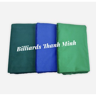 Vải mặt bàn bida lỗ kaki nhung