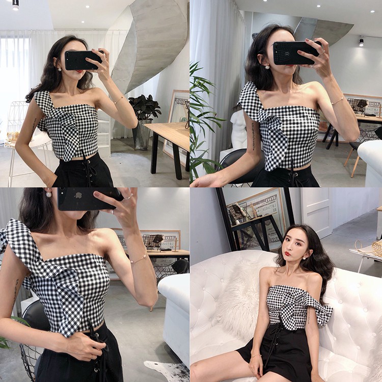 [ORDER] ÁO SỌC CARO RỚT VAI