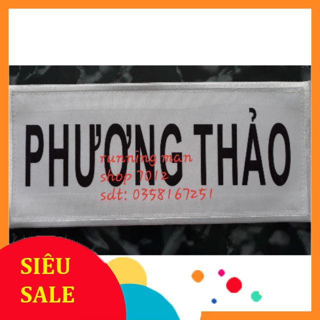 Bảng tên running man in theo yêu cầu