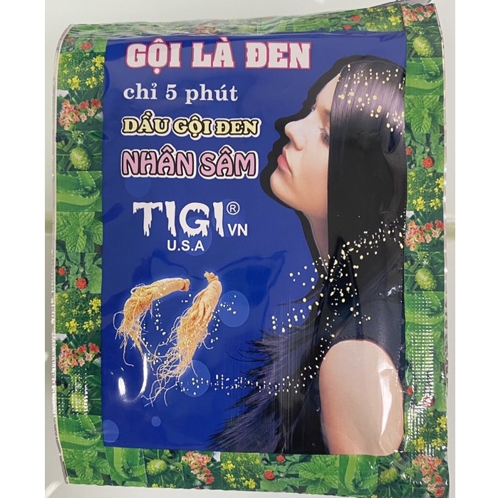 Combo 10 Gói Dầu Đen Tóc Tigi Từ Thảo Dược Thiên Nhiên.