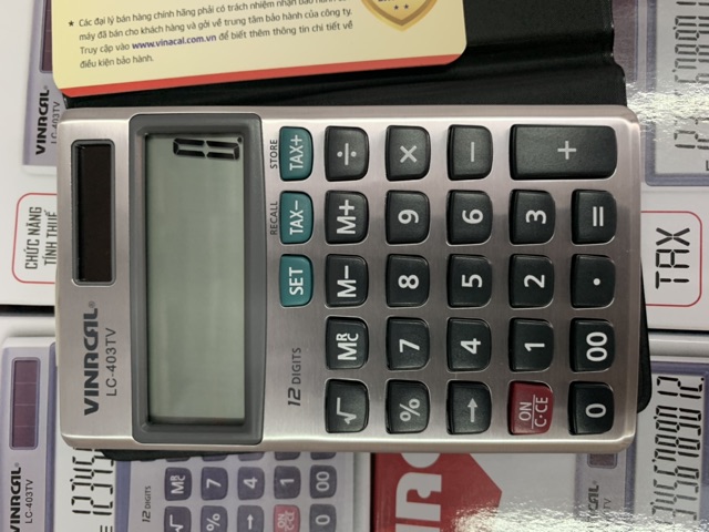 Máy Tính Bỏ Túi Vinacal LC403TV Chính Hãng