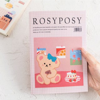 Cuốn sổ sticker Rosy Posy Vol 3