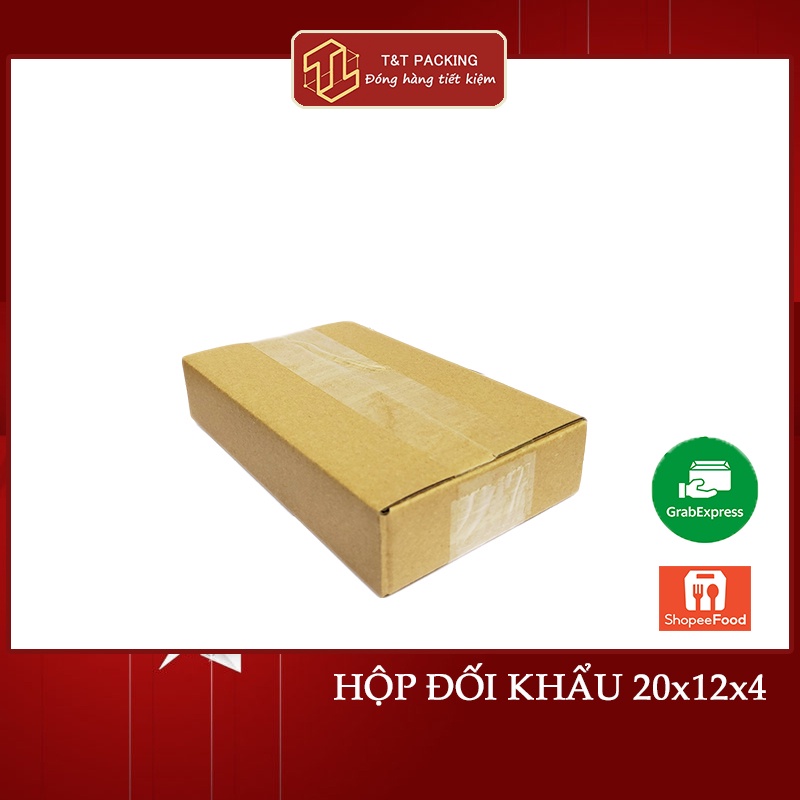 Combo 40 hộp 20x12x4 Hộp carton đóng hàng