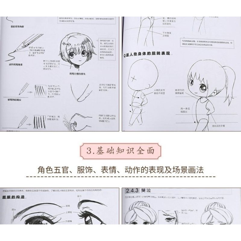 (ODER)Combo 03C dạy vẽ Anime-Chibi-Cổ trang