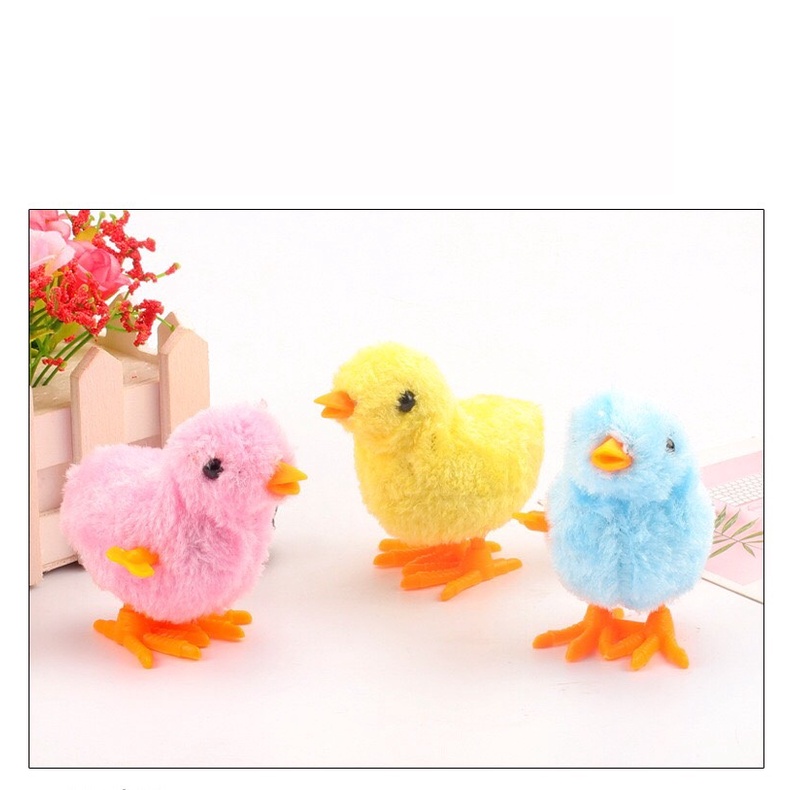 Gà con chạy bằng dây cót