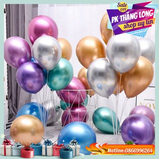 10 Bóng Bay Siêu Nhũ Chrome Trang Trí Sinh Nhật - Trang Trí Cưới - Phụ Kiện Trang Trí