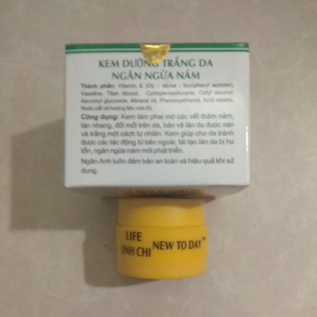 Kem ốc sên dưỡng trắng da ngăn ngừa nám 18g( new today life linhchi)