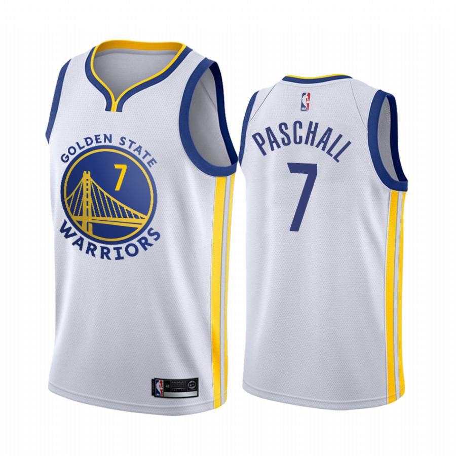 Áo Bóng Rổ NBA Jersey NP2 Gold State Warriors Paschall Green Thomson Curry Phiên Bản Thành Phố PN2