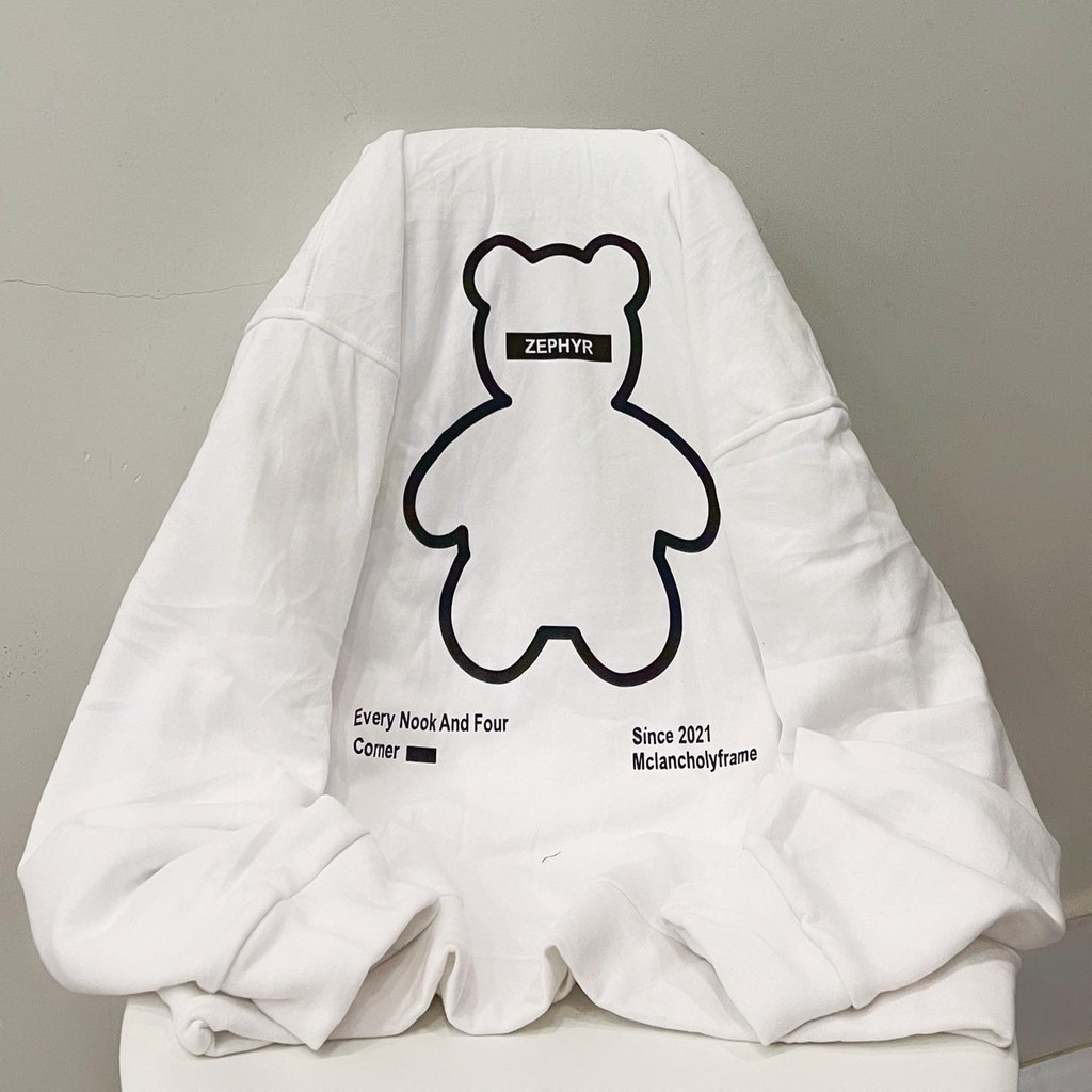 Áo Hoodie tay dài có nón hình gấu phản quang | BigBuy360 - bigbuy360.vn