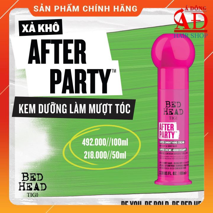 KEM GIỮ NẾP TẠO BÓNG TIGI BEDHEAD AFTER PARTY USA 100ml