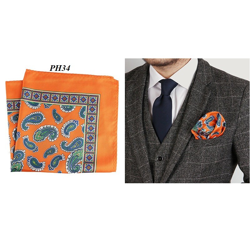 [NEW] Khăn cài túi áo vest - Phụ kiện âu phục nam