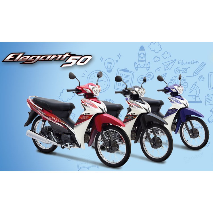 XE MÁY SYM - ELEGANT 50cc