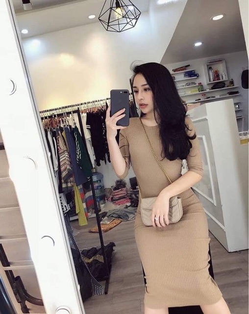 BÁN SỈ VÁY THUN TĂM TAY LỠ NỮ | BigBuy360 - bigbuy360.vn