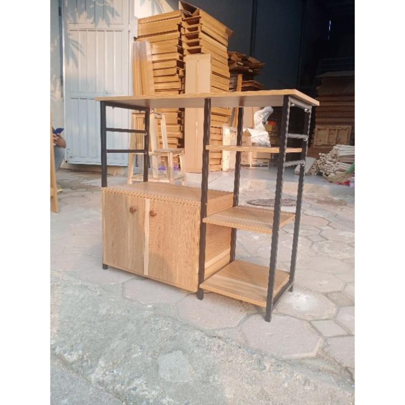 👉🆘FREESHIP👌 KỆ BẾP - KỆ ĐỂ LÒ VI SÓNG 4 NGĂN KÈM NGĂN KÉO | BigBuy360 - bigbuy360.vn