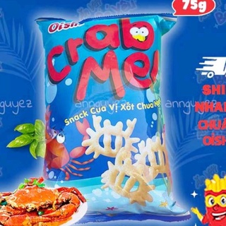 Bim bim Oishi snack cua vị sốt chua ngọt 75g siêu to khổng lồ