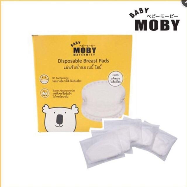 Miếng Thấm Sữa Cho Mẹ Moby Thoáng Khí