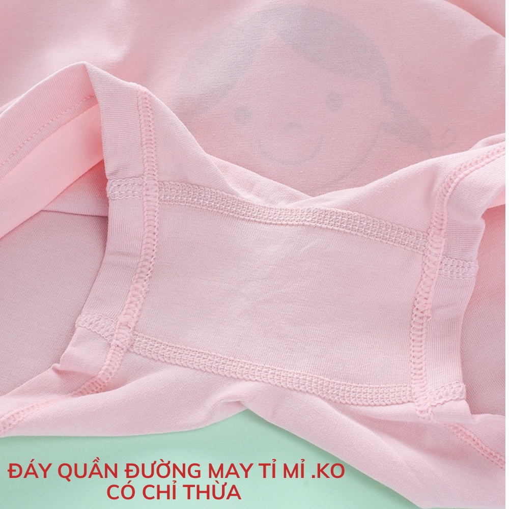 [HCM] Set 6 quần (3 chip đùi và 3 Chip tam giác) Litte Girl cho bé gái từ 9-40kg