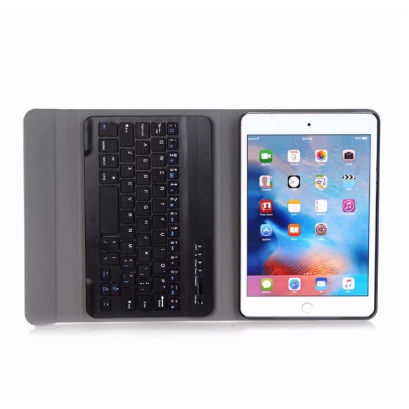 Bao da iPad kèm bàn phím Bluetooth cho ipad 2018/2017/pro9.7/ air2/ air3, 10.2/ Pro 11/ Mini1/2/3/4/5 Smart Keyboard