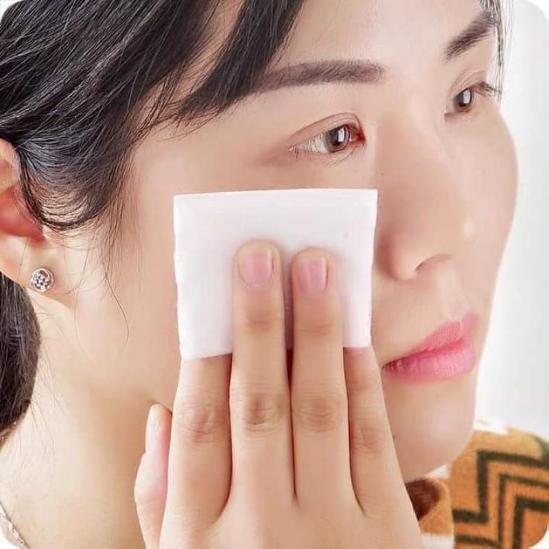 Bông tẩy trang cotton Pad 222 miếng quá rẻ tiện lợi dễ dùng phù hợp mọi loại da- Giá sinh viên