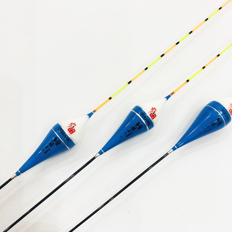 Phao câu cá nano, câu đơn câu đài màu xanh câu cá nhạy, có đủ thông số mã A-006