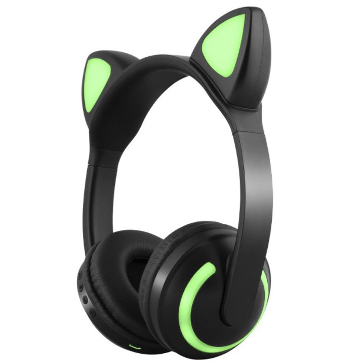 Tai nghe kết nối Bluetooth hình tai mèo xinh xắn | BigBuy360 - bigbuy360.vn