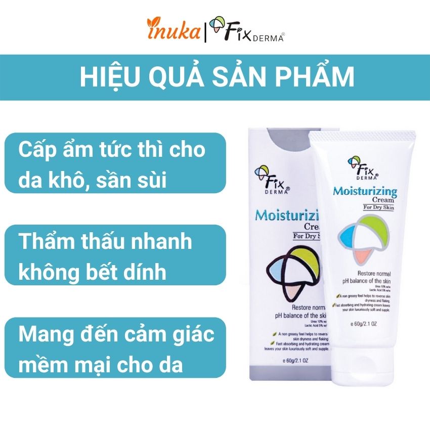 Kem dưỡng ẩm body dưỡng trắng da toàn thân fixderma dưỡng da trắng da dưỡng ẩm 60gr inuka.store. | BigBuy360 - bigbuy360.vn
