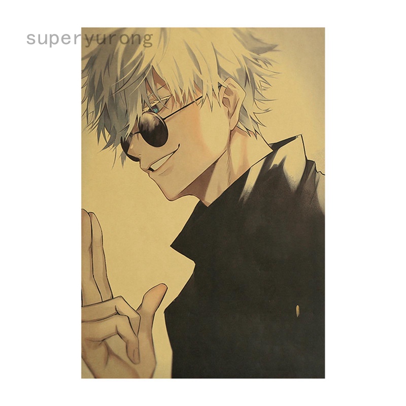 Tranh Treo Tường Phong Cách Anime Jujutsu Kaisen