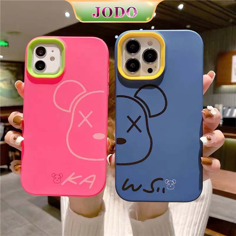 Silicon Ốp Điện Thoại tpu Mềm Chống Sốc In Hình Gấu Cho iphone 15 14 13 12 11 pro promax 6 6s 7 8 plus x xr xsmax se