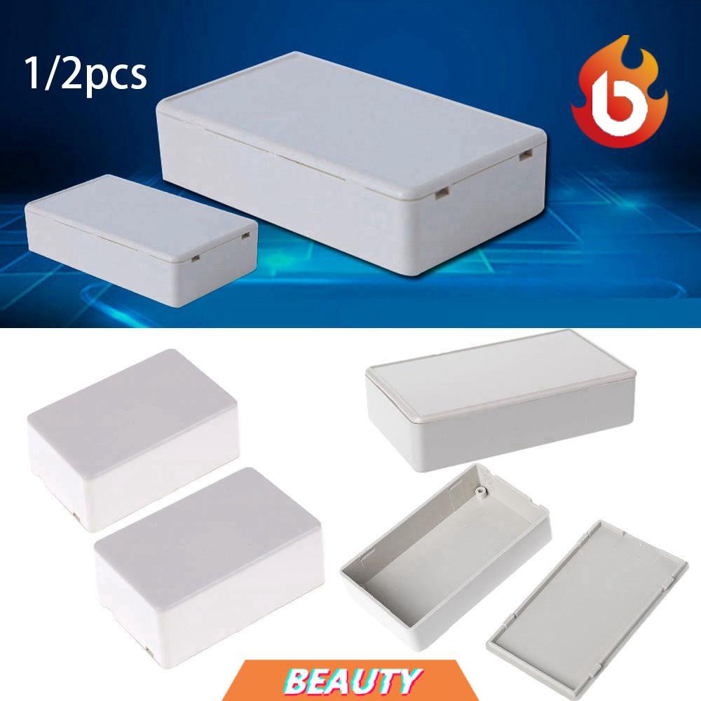 Set 1/2 hộp nhựa ABS đựng thiết bị điện chống thấm nước có 8 cỡ tùy chọn tiện dụng