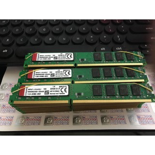 RAM Cho Pc Chính hãng đẹp như mới Kingston 8gb bus 1600Ghz (Bo lùn).BH 3 Tháng