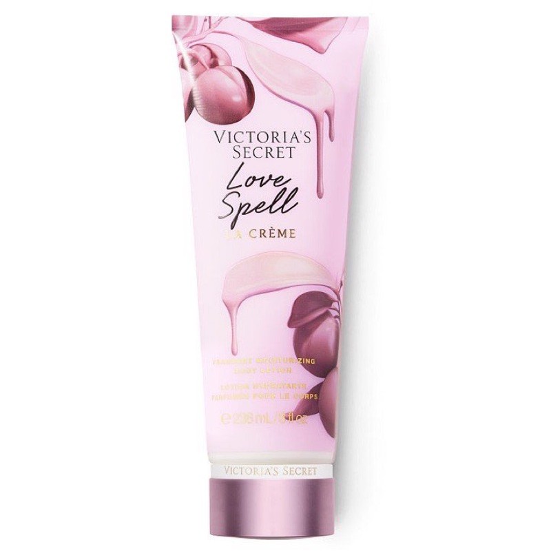 Kem dưỡng thể body lotion Victoria's Secret Love Spell La Creme Fragrance Mist Perfume Spray & Body