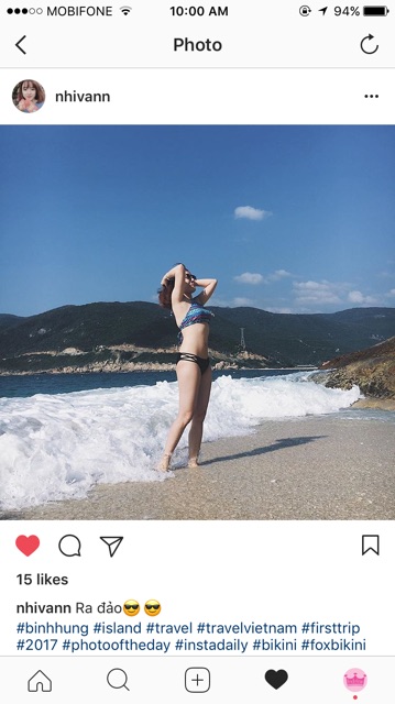 Áo yếm - đồ bơi - bikini kín đáo