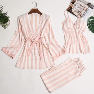[QCCC - Set choàng] Set ngủ lụa nhiều món cao cấp