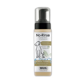 Dầu gội khô thiên nhiên cho chó Wahl Natural Pet No-Rinse Waterless Shampoo Coconut Lime Verbana 210ml (Mỹ)