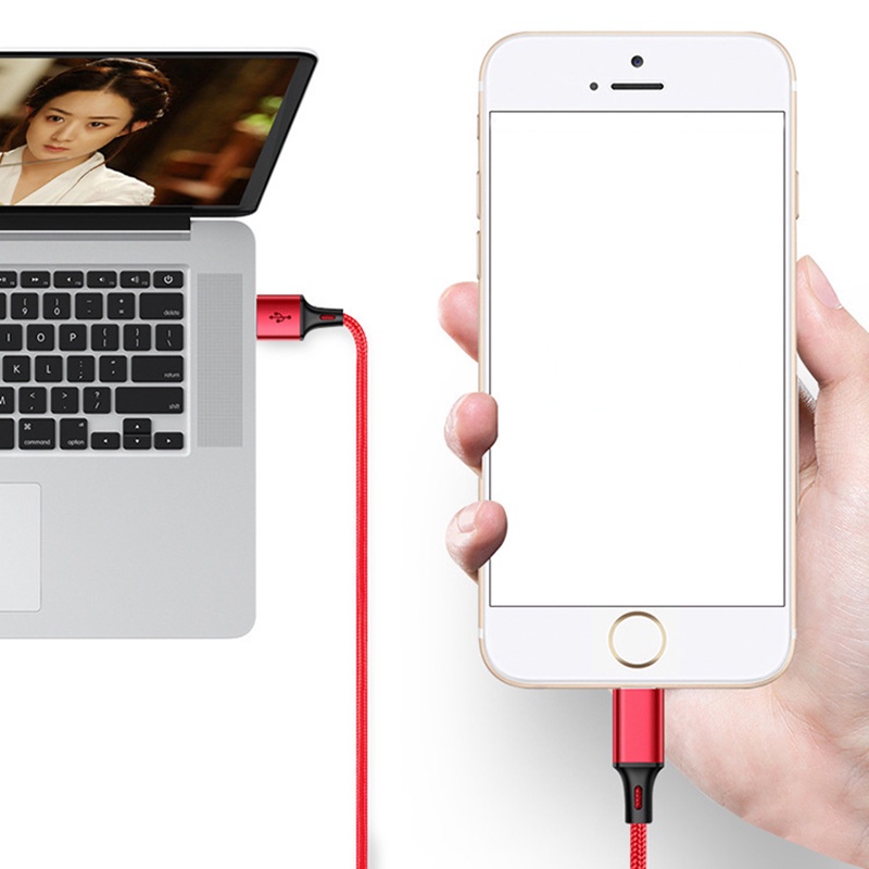 Cáp Sạc 3 Đầu, 3 IN 1 SẠC NHANH GẤP ĐÔI DÂY SẠC THƯỜNG Dây Cao Cấp Siêu Bền