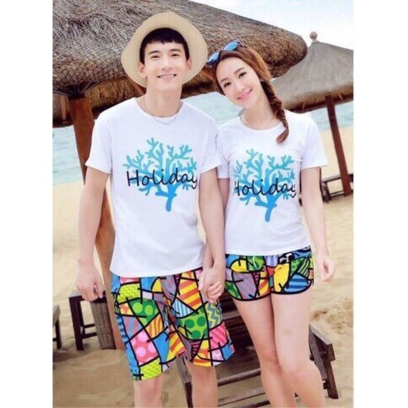Quần Đôi Đi Biển, Đồ Đôi Đi Biển Nam Nữ, Cặp Quần Họa Tiết (Kèm Ảnh Thật) | BigBuy360 - bigbuy360.vn