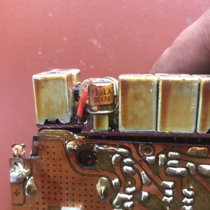 linh kiện bán dẫn tesla Germanium GF502 OC170 OC169 GF504