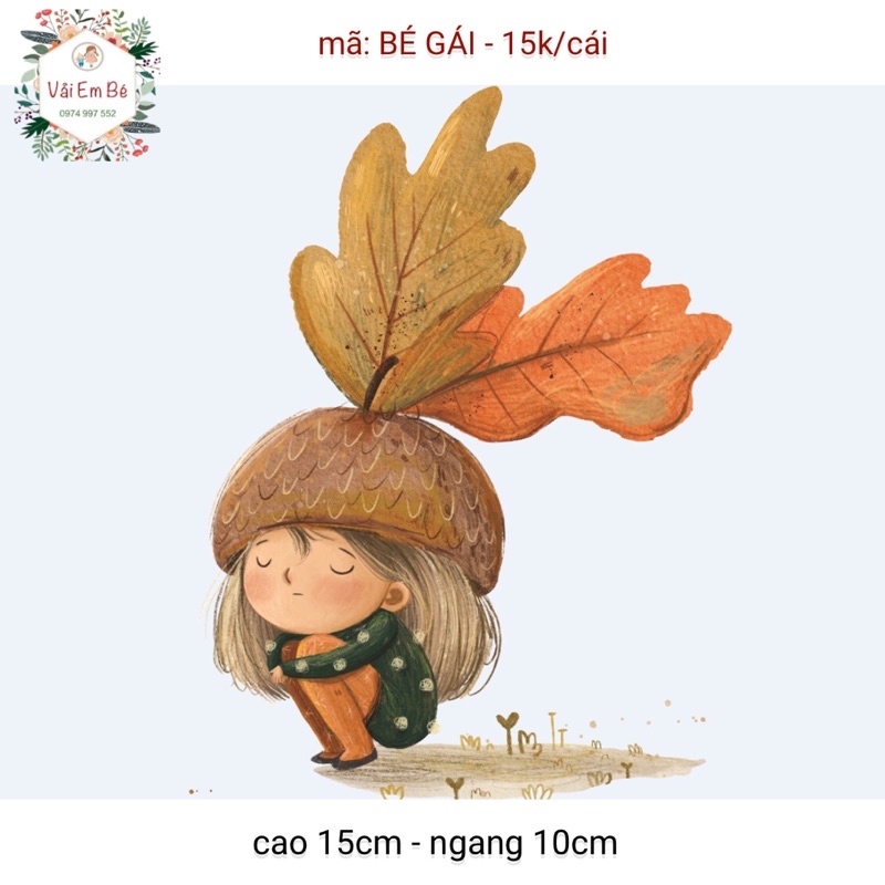 Hình ủi nhiệt,stick ủi áo cho bé