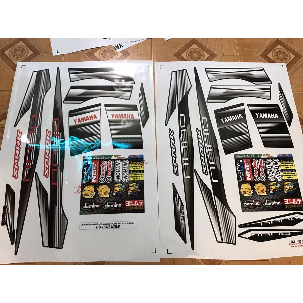 TEM SIRIUS NANO ĐEN TRẮNG