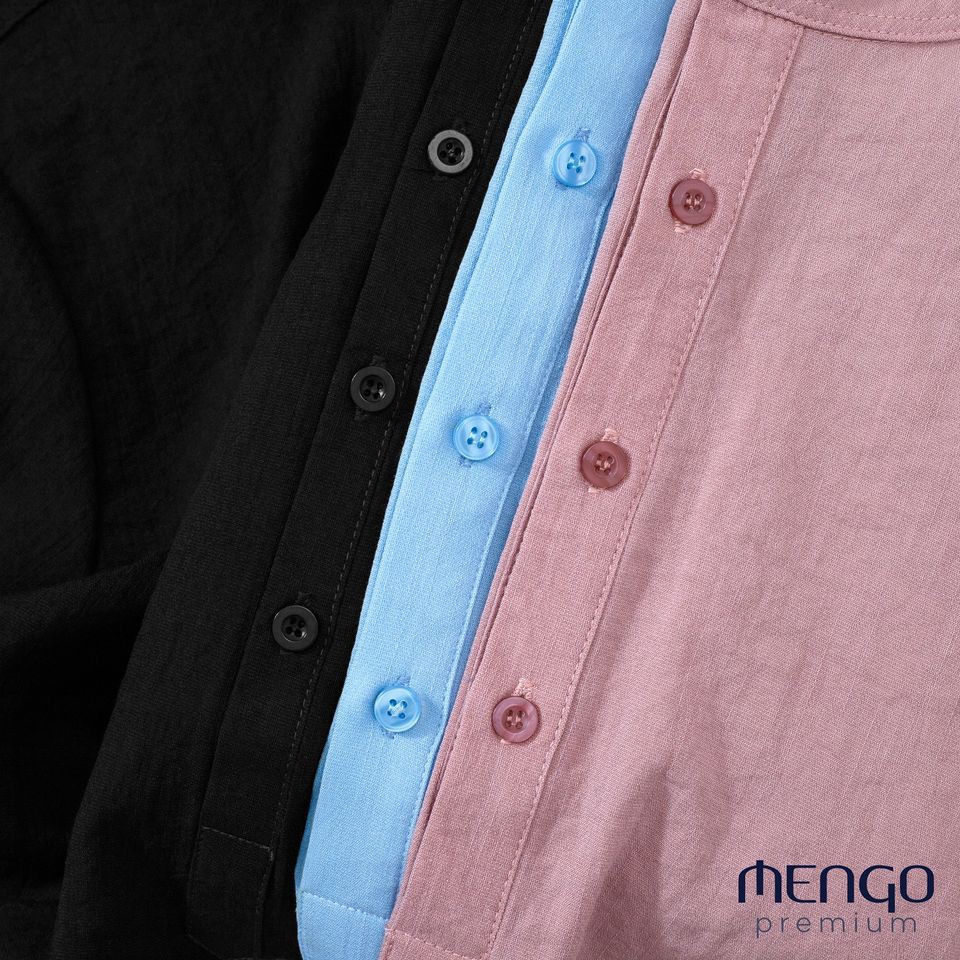 Áo đũi linen Mengo cực mát cho mùa hè nắng nóng ADZ01 - Mengo